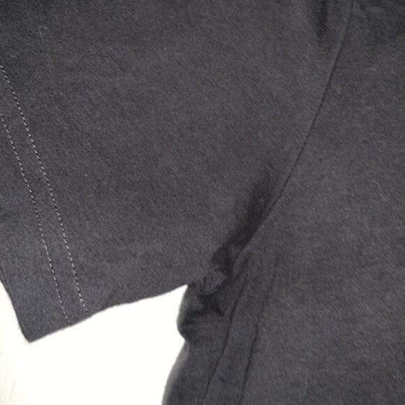 Kurvana Logo Black T-Shirt By Bella + Canvas Size M Cotton Crewneck Short Sleeve - Picture 4 of 8